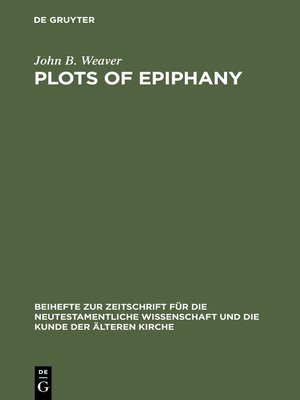 cover image of Plots of Epiphany